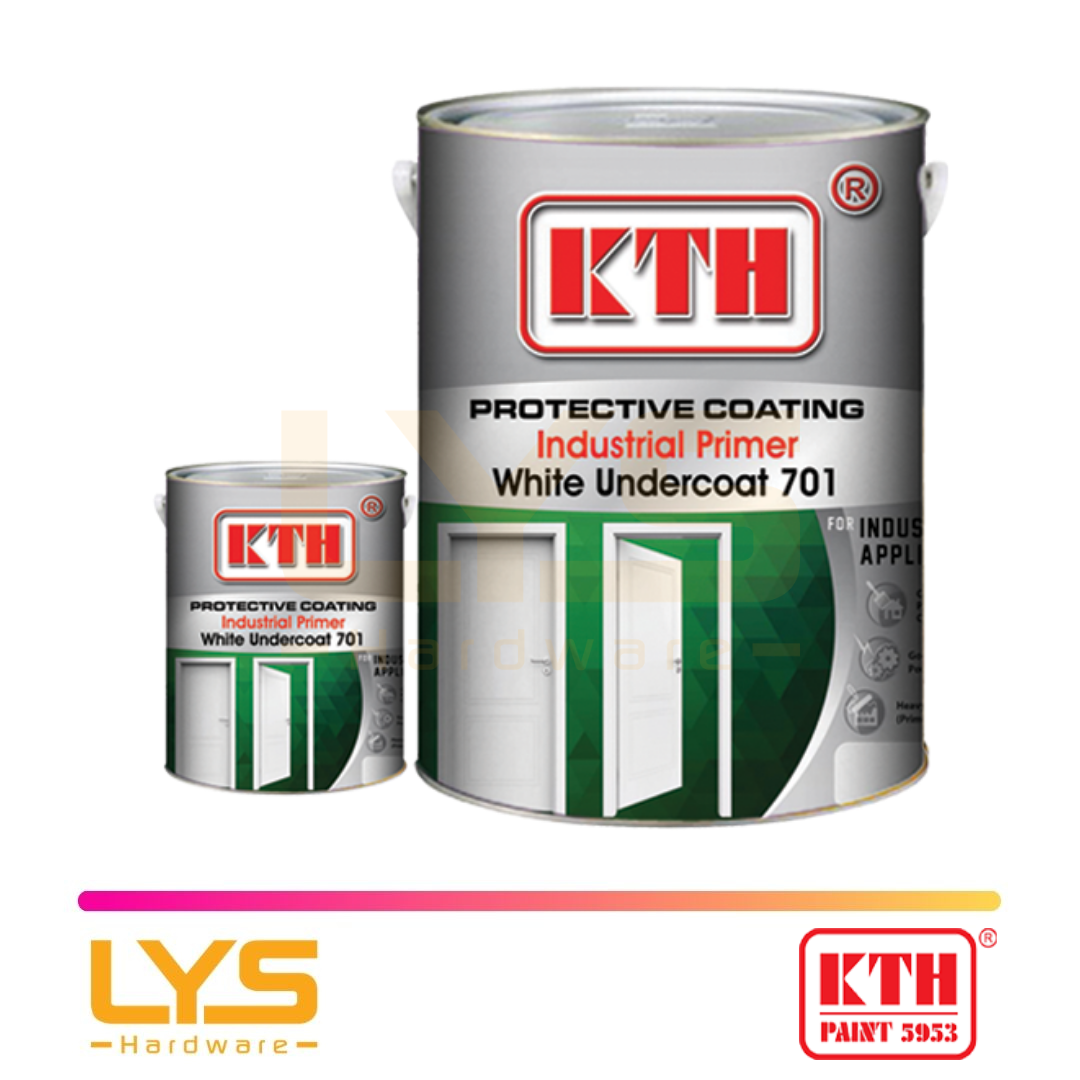 [LYShardware][KTH] 701 White Undercoat Paint Protective Coating (1L
