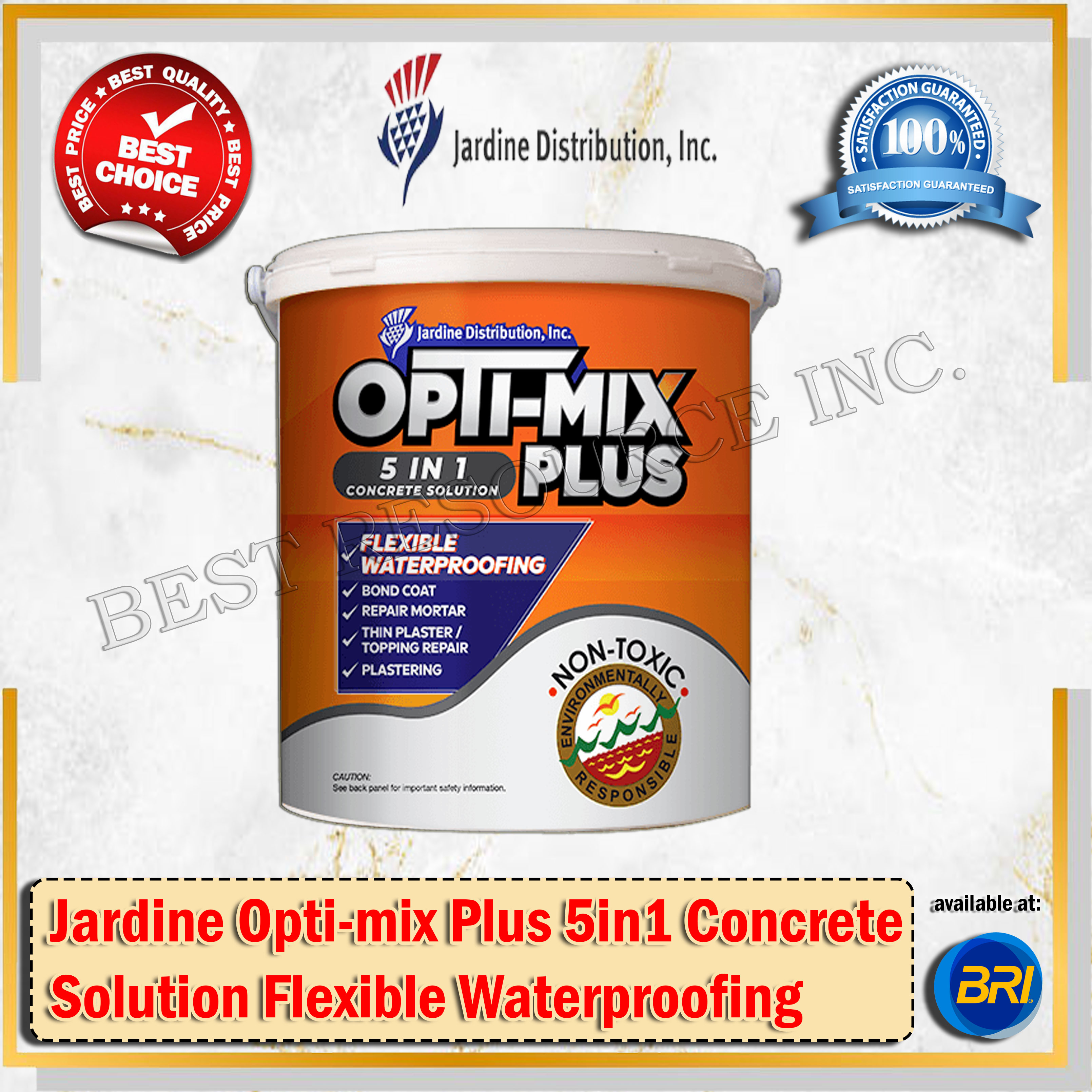 JARDINE Optimix Plus 5 In 1 Concrete Solution Flexible Waterproofing ...