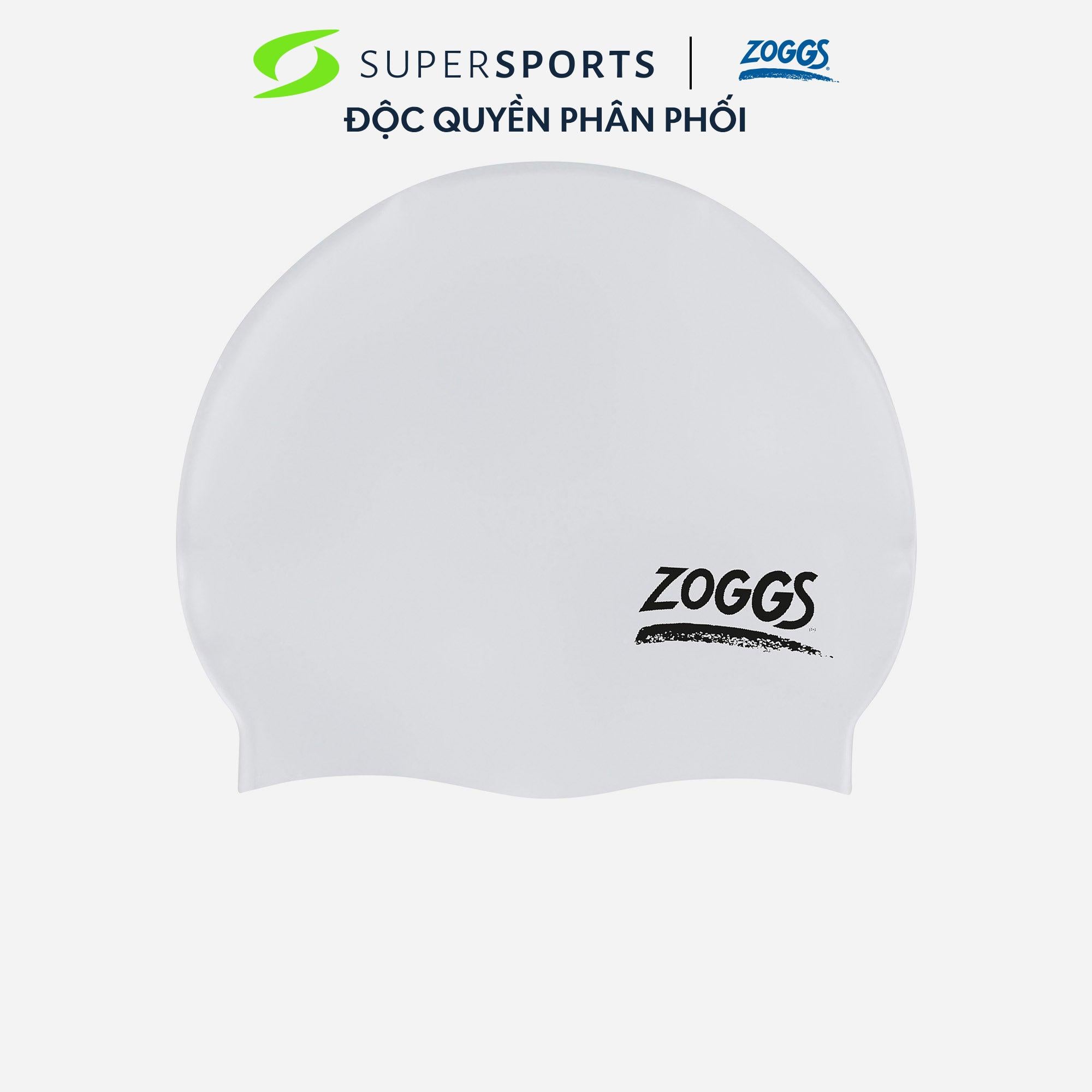 ZOGGS Unisex Silicone Cap-Plain Swim Cap 300772