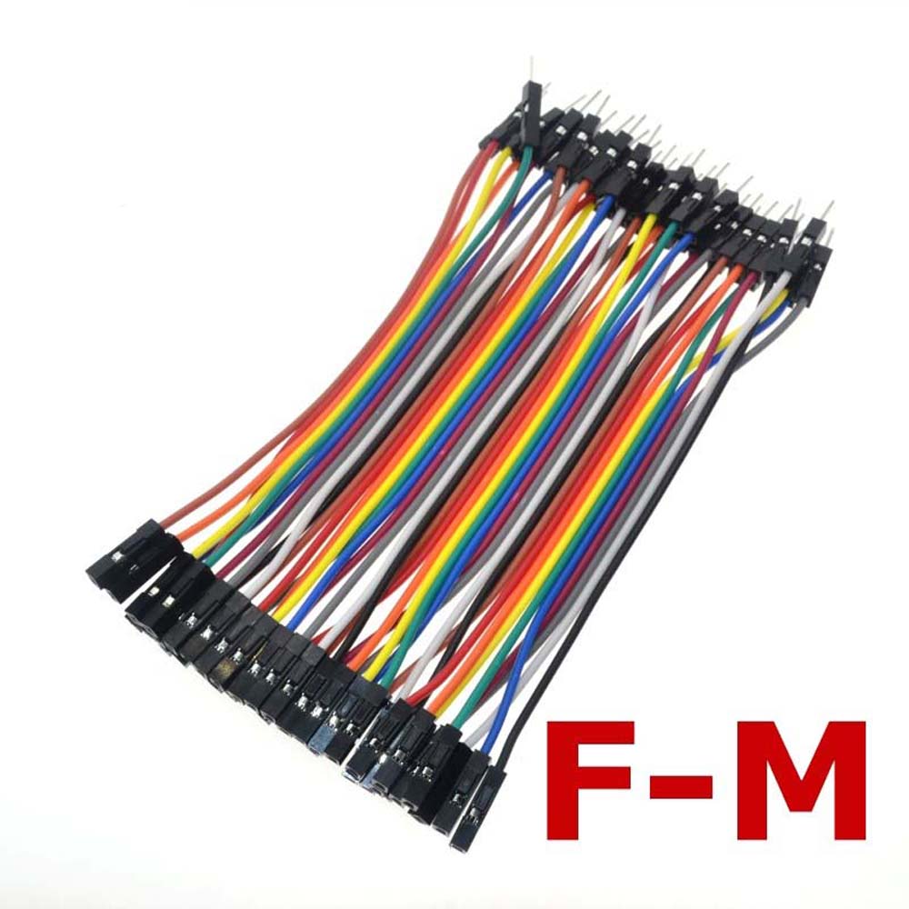 Arduino Male To Male Breadboard 10cm 2.54mm DIY Jumper Wire Electronic ...