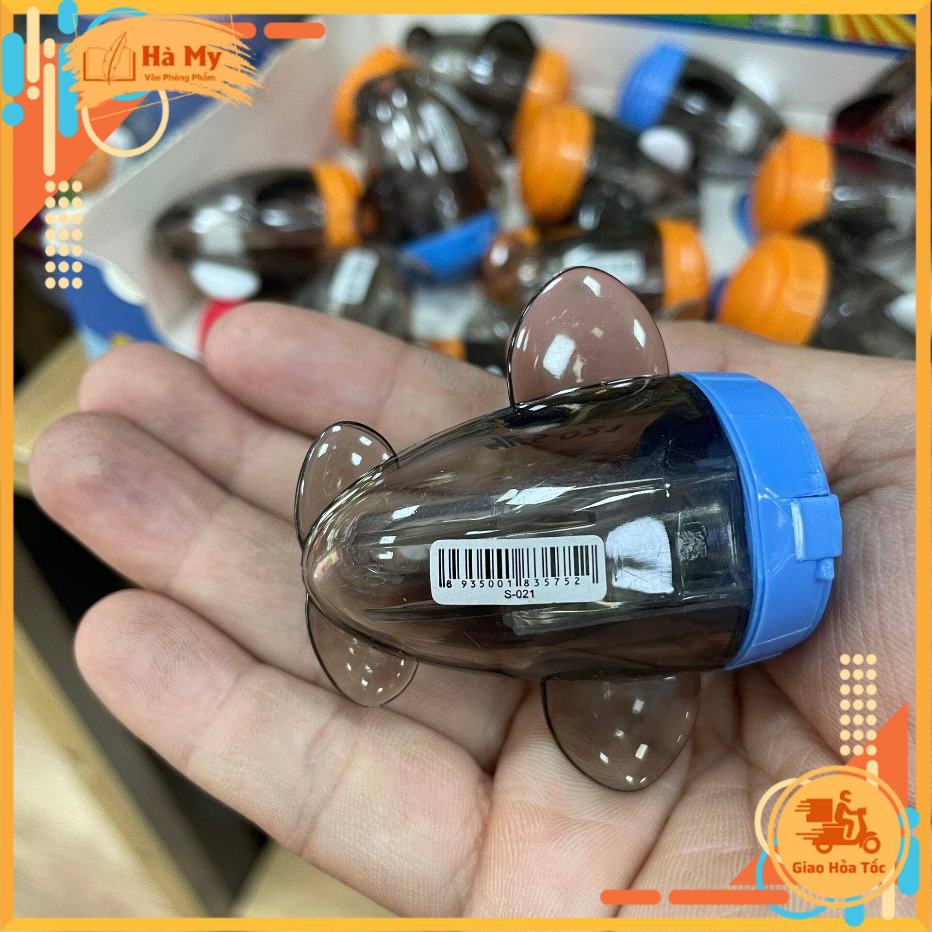 (1 Cái) Chuốt gọt bút chì hình máy bay Thiên Long S-021