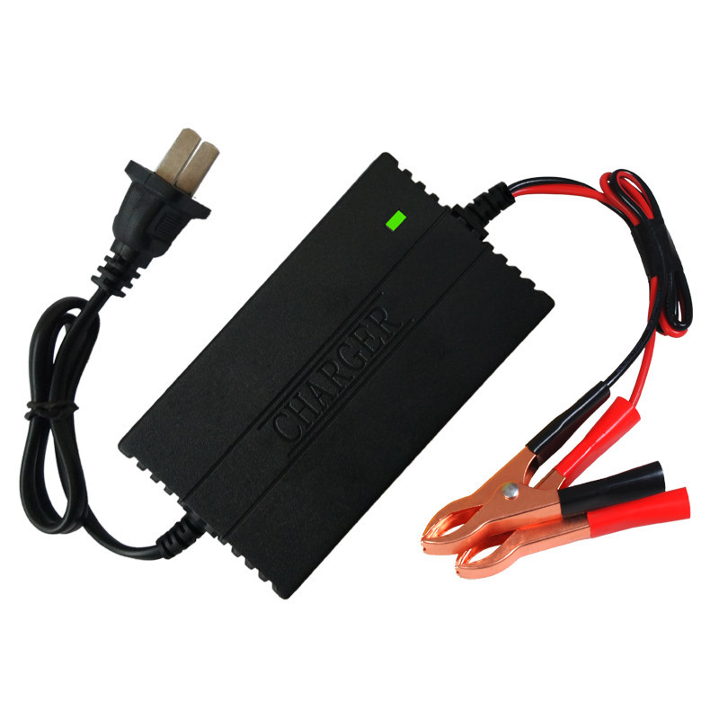 Sạc ac quy 12v 2a đen