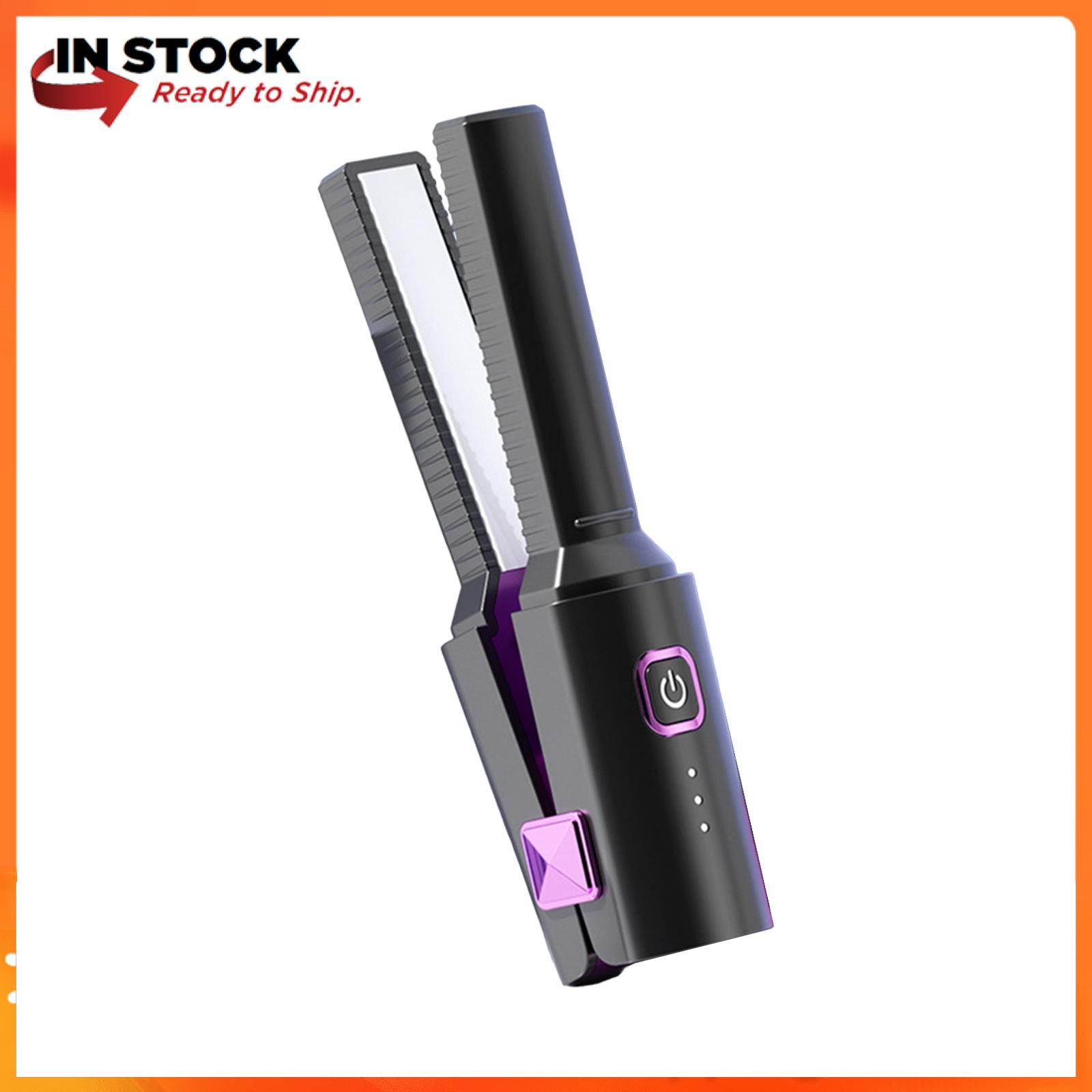 Ulight Ulight เครื่องยืดผมที่หนีบผมขนาดเล็กแบบ2 In 1พกพาได้น้ำหนักเบาสำหรับ ...