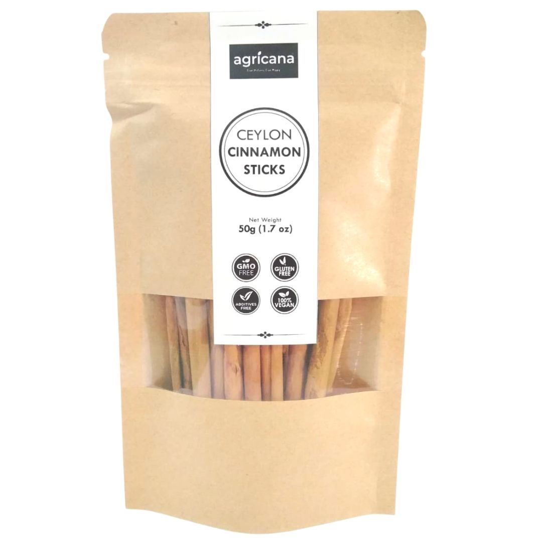 Agricana Cinnamon Sticks (C5 Grade16 sticks)True & Authentic Ceylon