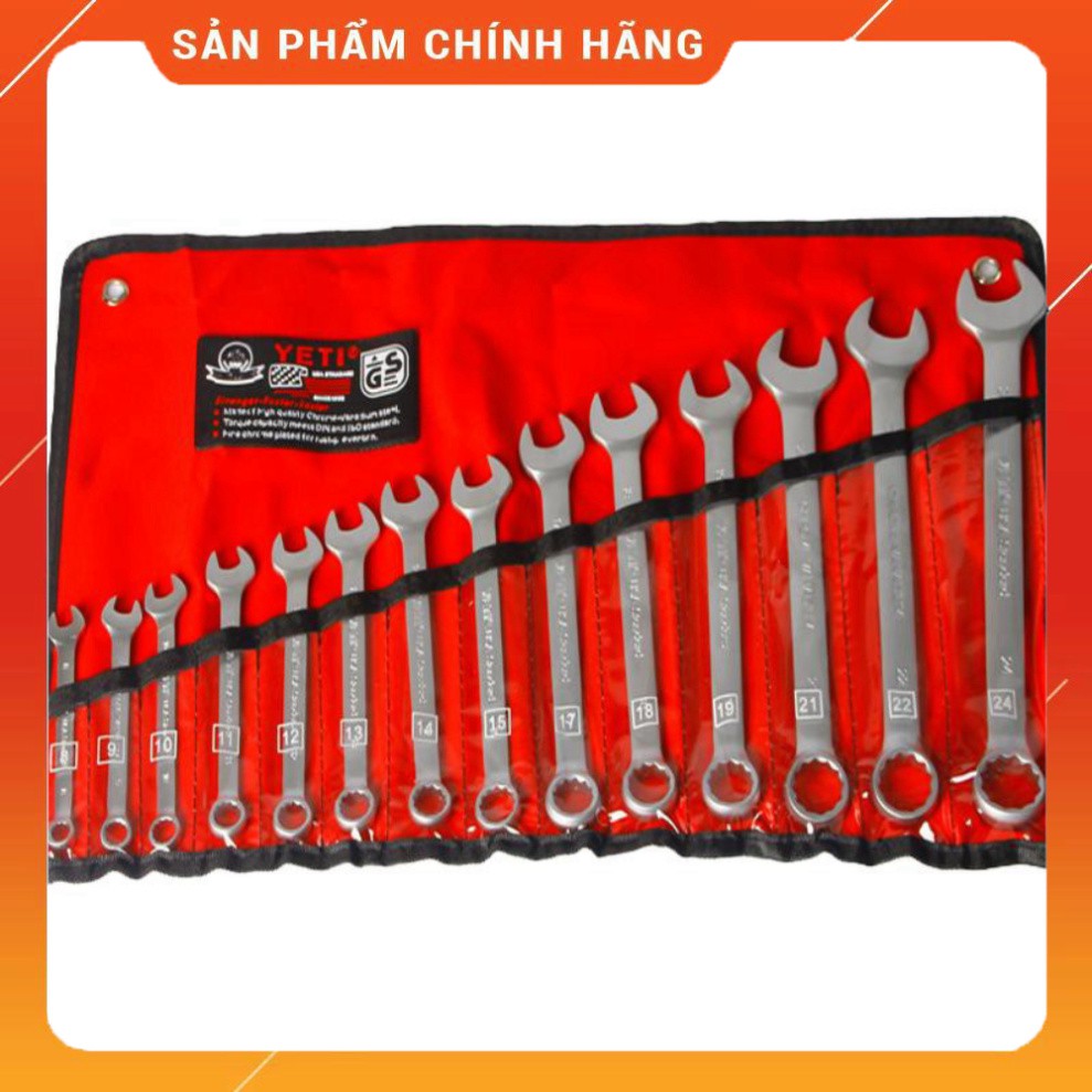 . bộ cờ lê- khóa-vòng miệng yeti usa 8-24