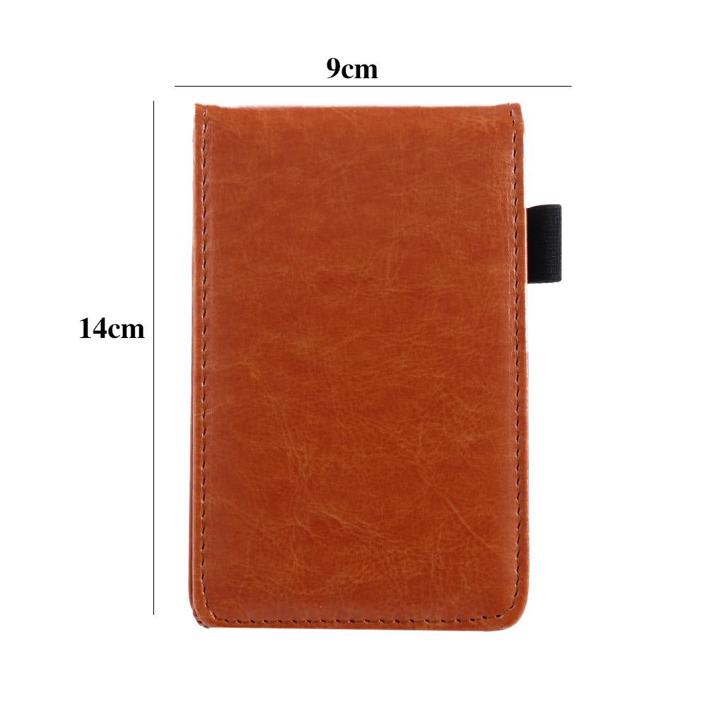 CHARRISSA Văn phòng phẩm Văn phòng Small Retro Diary Memo Pads Business Memos Mini Notepad A7 Notebook Pocket Planner