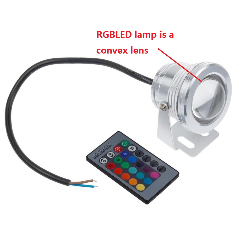 Waterproof 10W RGB LED DC 12V Outdoor 16 Color Changing Flood Spot Lamp ...