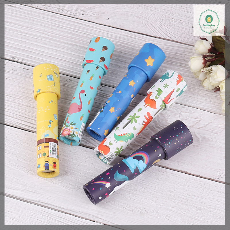 【Jettingbuy】 Hot Sale Rotating Kaleidoscope Magic Classic Educational Toys for Kids Imaginative