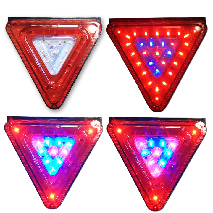 ĐÈN TAM GIÁC ĐỎ 24V