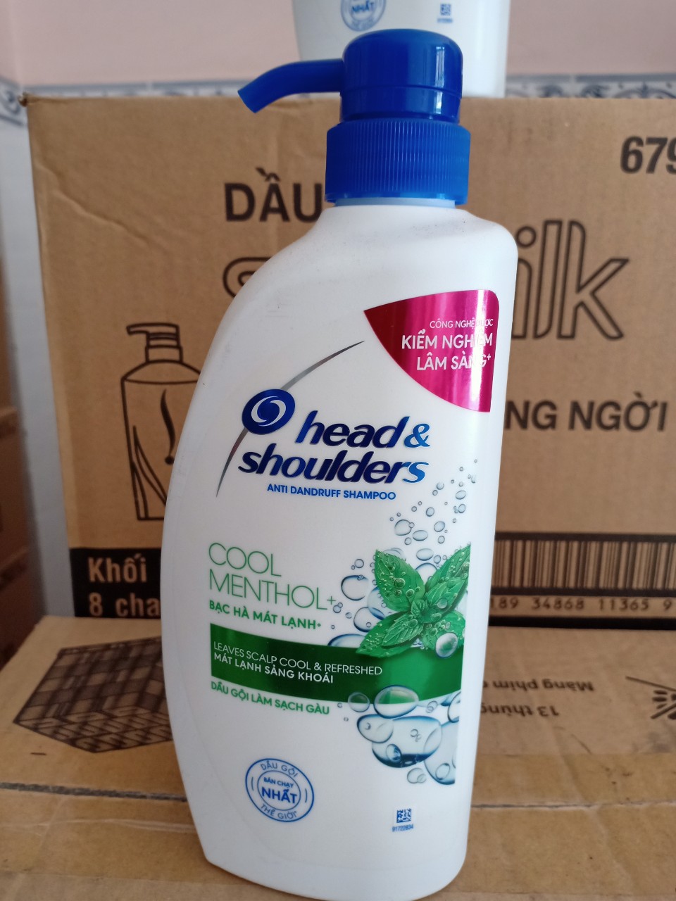 Dầu gội Head & shoulder bạc hà mát lạnh Thái Lan 625ml