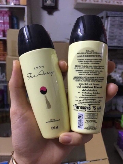 LĂN KHỬ MÙI AVON FAR AWAY 75ML