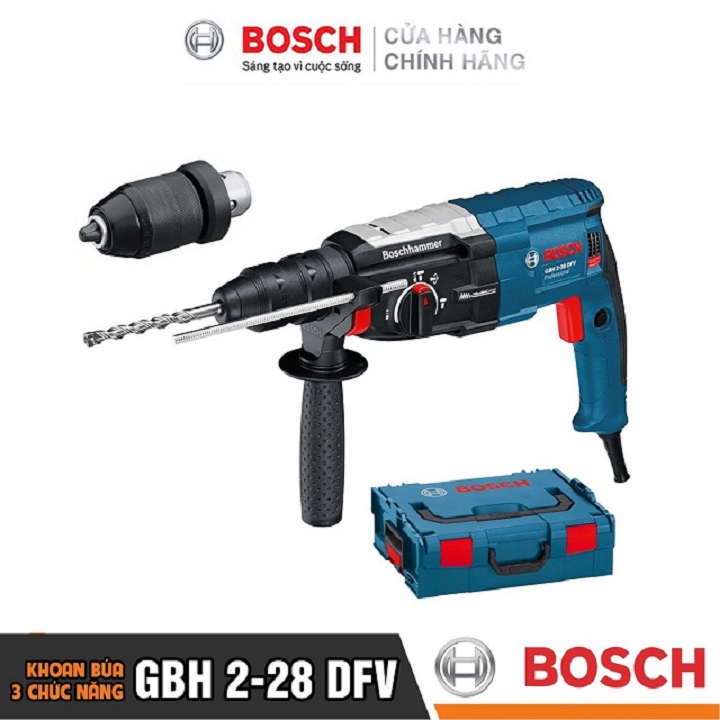 [Chính Hãng] Máy Khoan Búa Bosch GBH 2-28 DFV (28MM-820W)