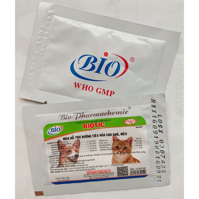 Men tiêu hoá BIOTIC cho chó mèo