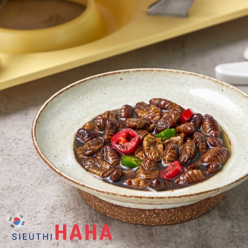 Nhộng ong đóng hộp hàn quốc Dongwon [동원] 번데기 90g
