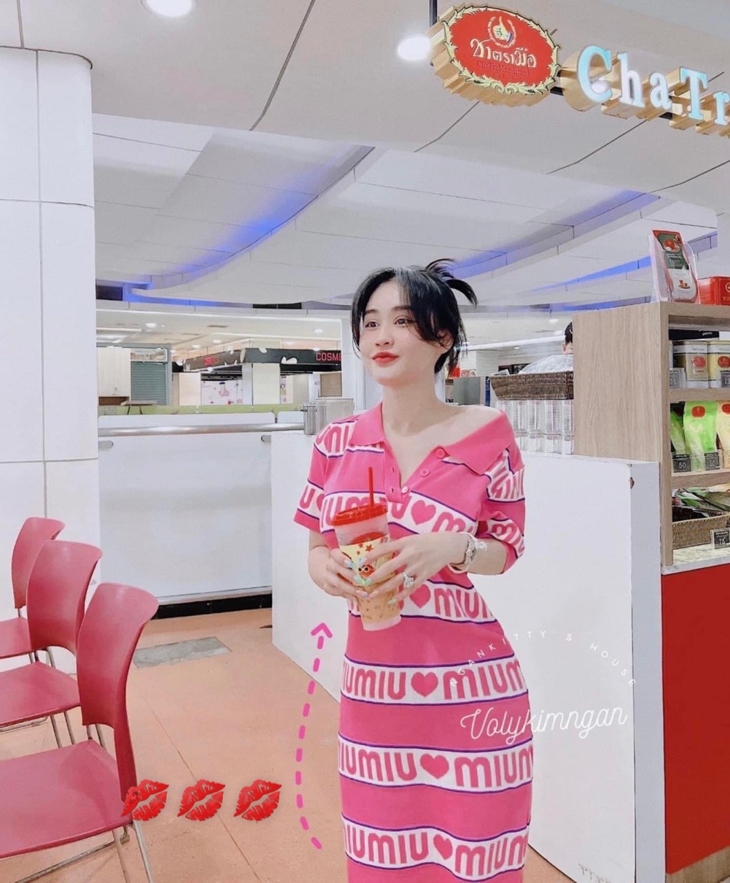 Váy len mongtoghi suông cổ đức miumiu cực hot