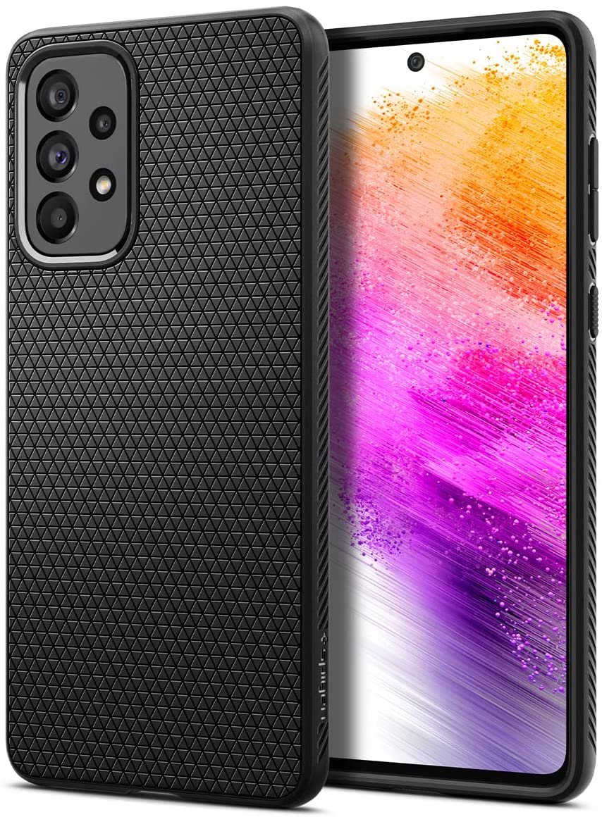 Spigen Liquid Air Designed for Galaxy A53 5G Case (2022) Matte Black