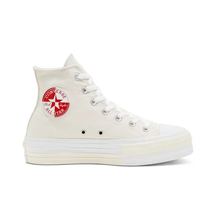 red converse high top platform