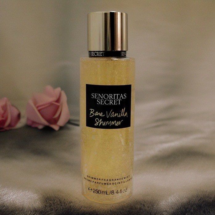 Senoritas Secret Bare Vanilla Shimmer Body Mist 250ml Lazada