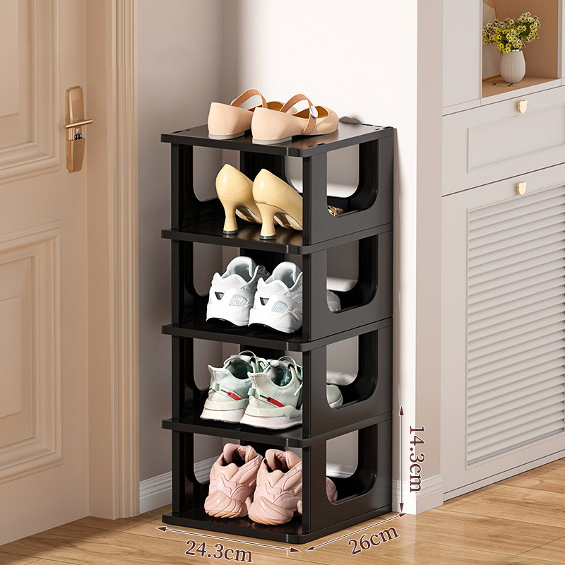 XINLANYASHE shoe box storage drawer Clothes storage drawers, shoe boxes, boxes, plastic boxes, storage boxes, storage cabinets, plastic boxes, storage boxes, storage cabinets Household Laminated Shoe Box multi-tiered bookshelf Dessert storage cabinet chil