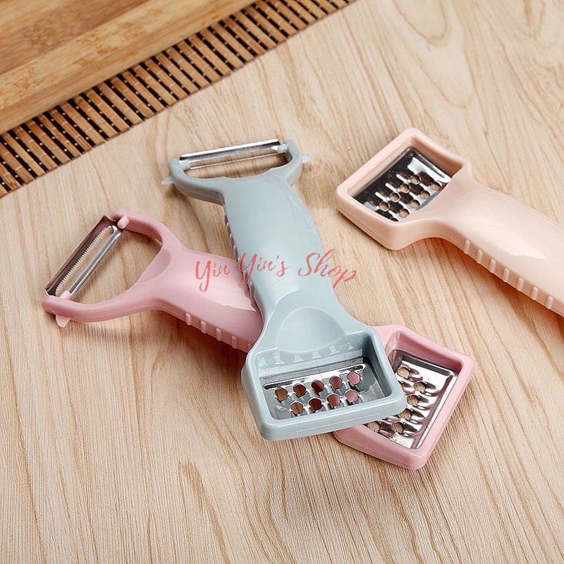Dao Bào Gọt Rau Củ Quả 2 Đầu Lúa Mạch Đa Năng
