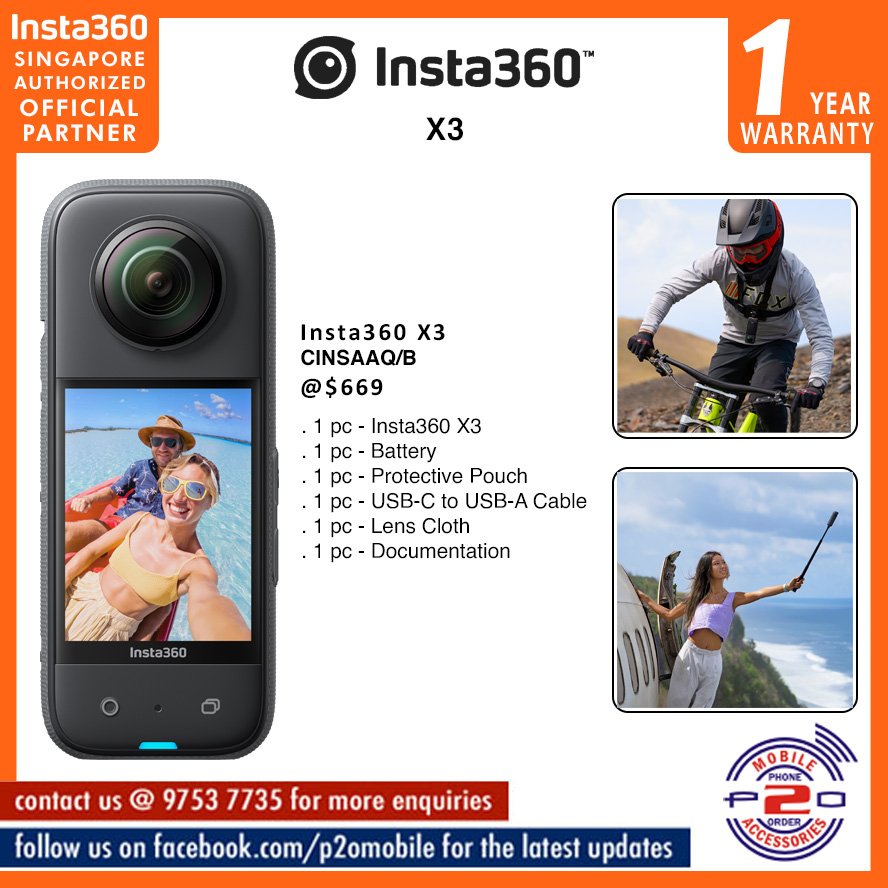 Insta360 X3 Action Camera | Lazada Singapore Insta360 X3 Action Camera | Lazada Singapore