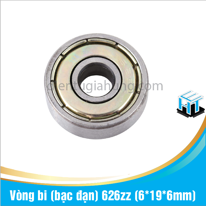 Combo 2 cái Vòng bi (bạc đạn) 626zz (6*19*6mm)(1 cặp)