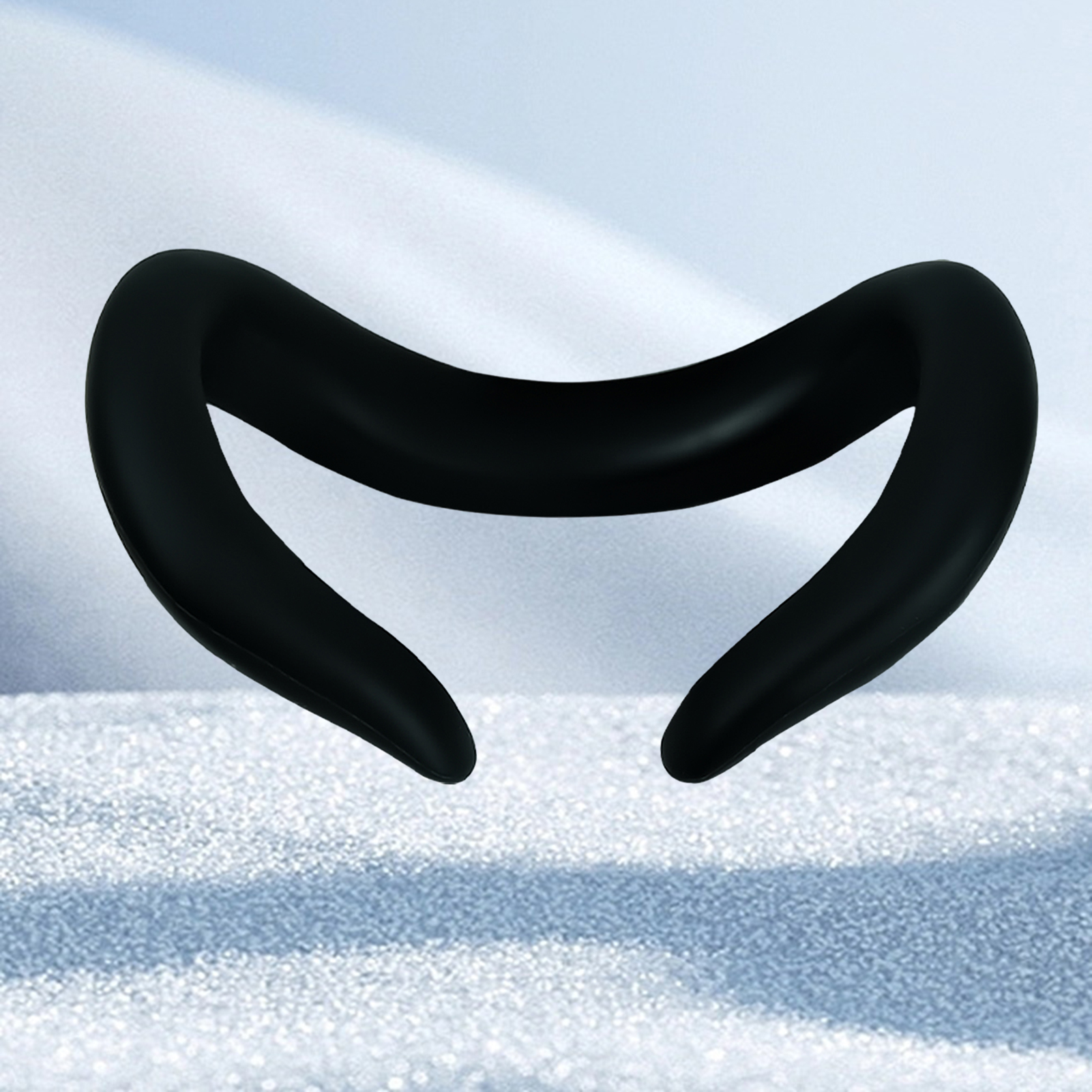 Light-blocking Face Cushion Sweat-proof Silicone Face Cushion Comfortable Vr Headset Silicone Face Cushion for Meta Quest3 Sweat-proof Washable Soft and Light Leakage Ideal
