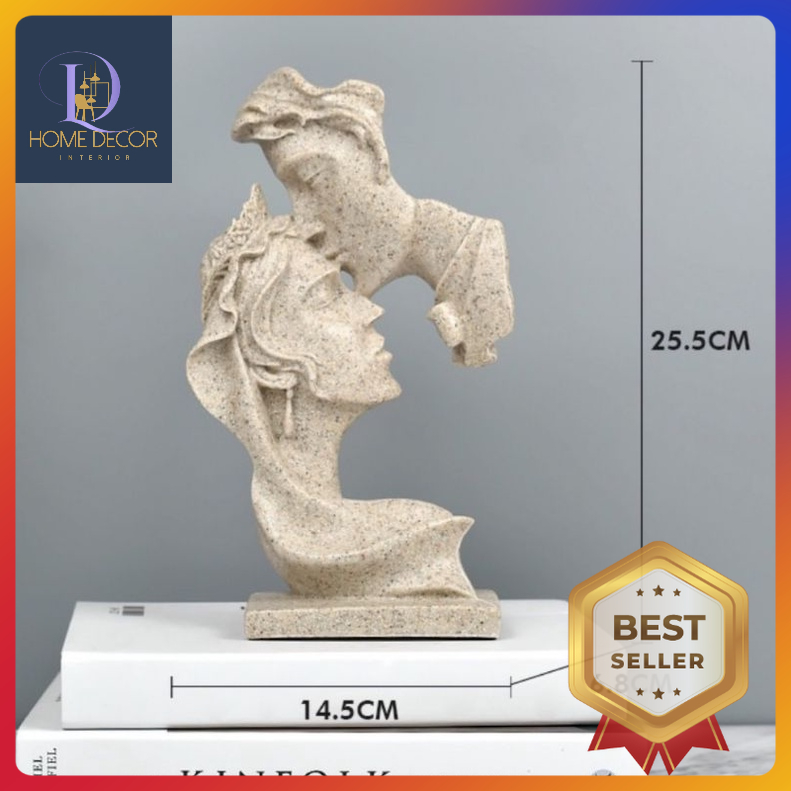 Tượng đôi tình nhân Decor (26x15x7)