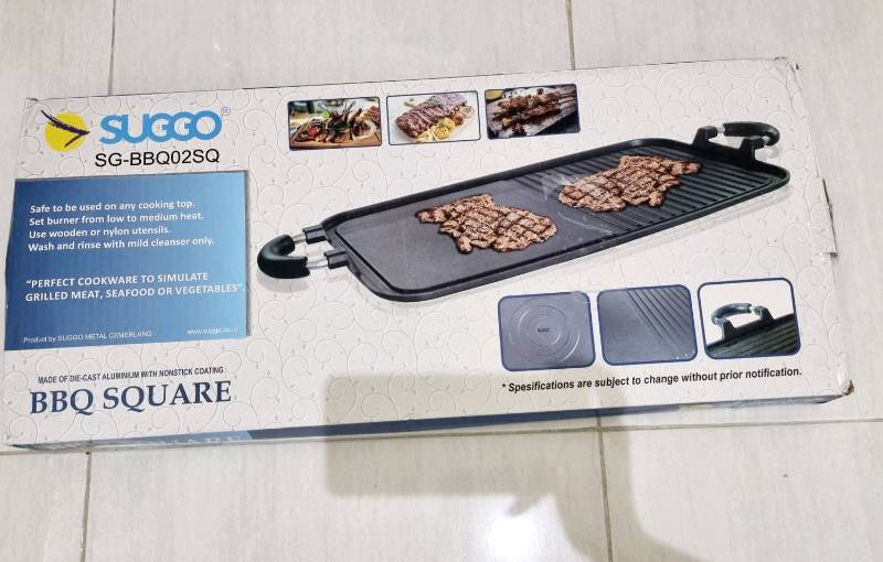 SUGGO BBQ Square Pan/Alat Panggang Multi Grill Pan Lazada Indonesia