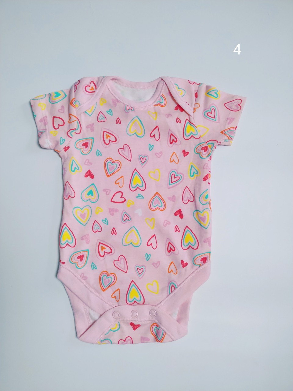 [Set 5c] Body chip cotton cộc tay cho bé