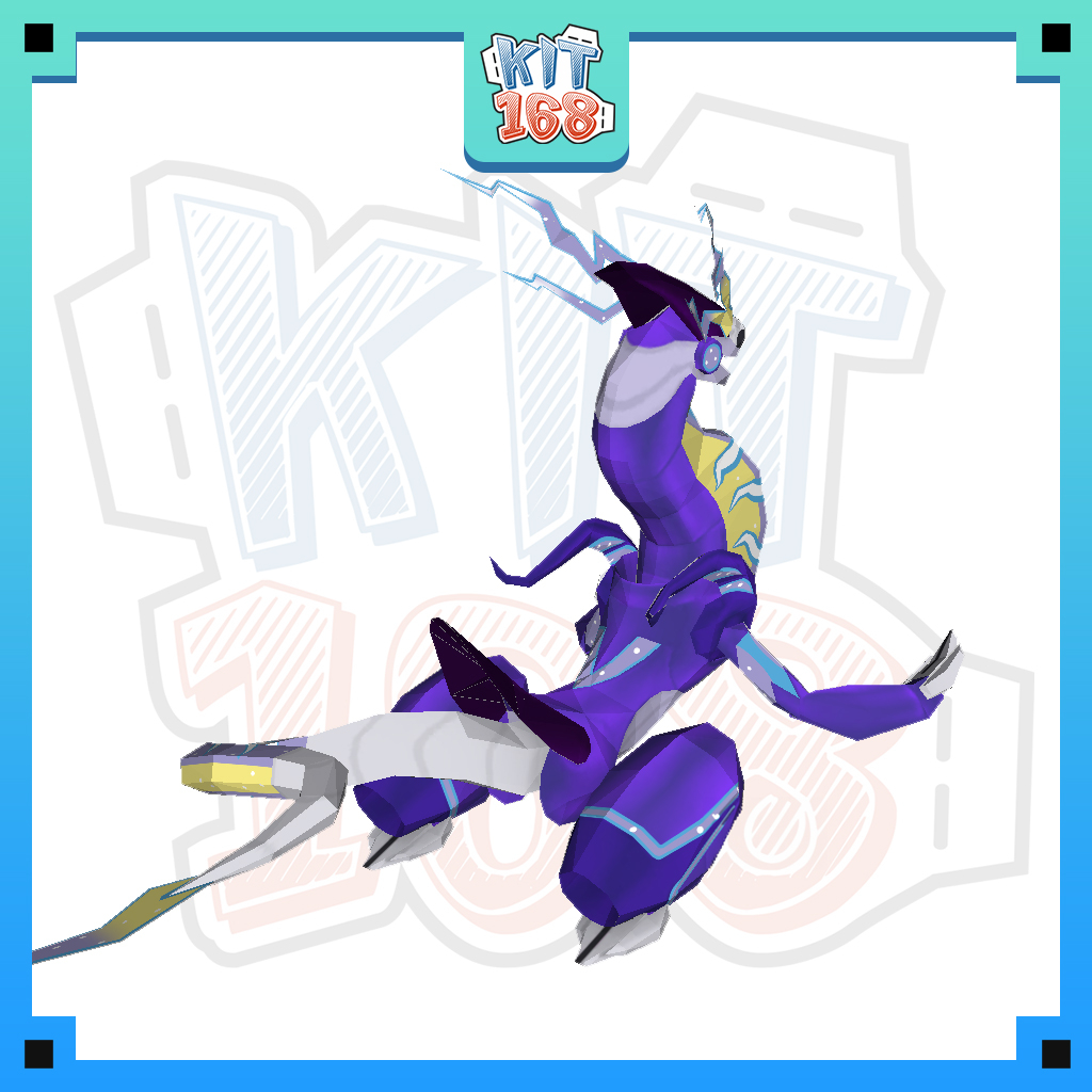 Mô hình giấy Anime Game Pokemon Miraidon