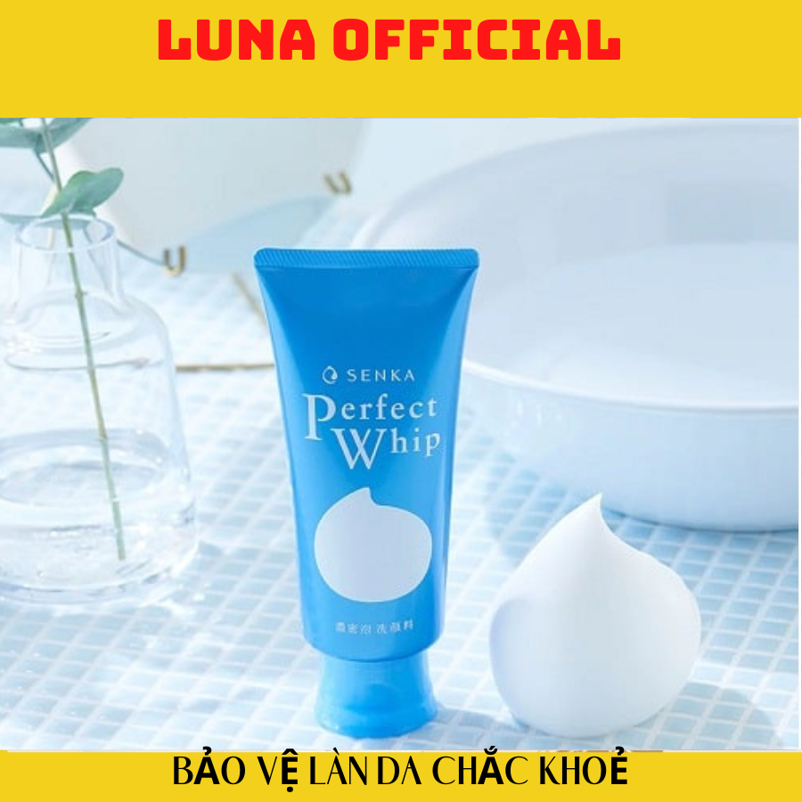Sữa Rửa Mặt Senka Perfect Whip 120g - Nhật Bản