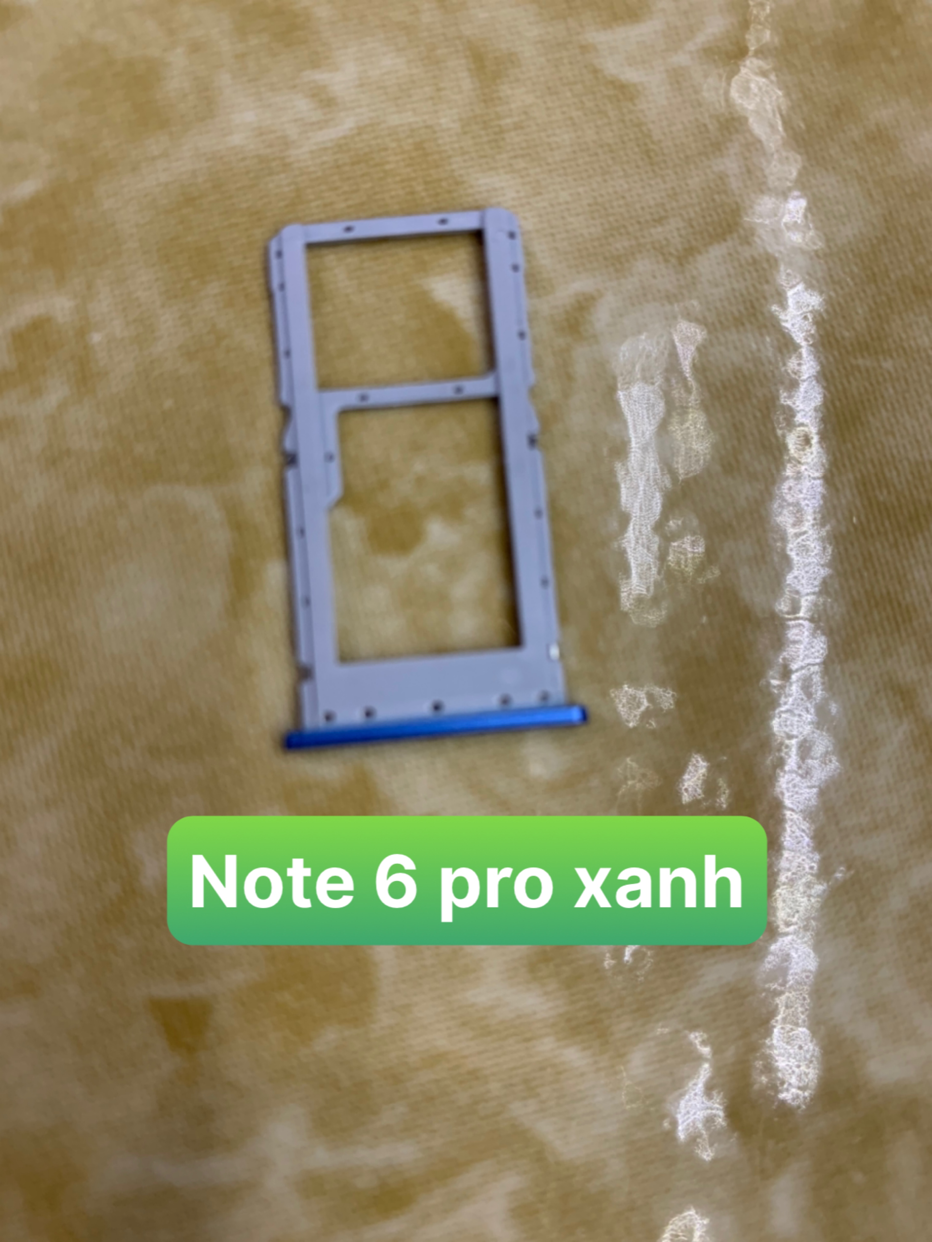 khay sim điện thoại redmi note 6 pro