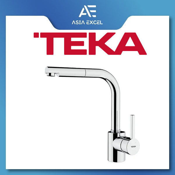 TEKA ARK 938 CHROME SINGLE LEVER PULL-OUT KITCHEN SINK MIXER