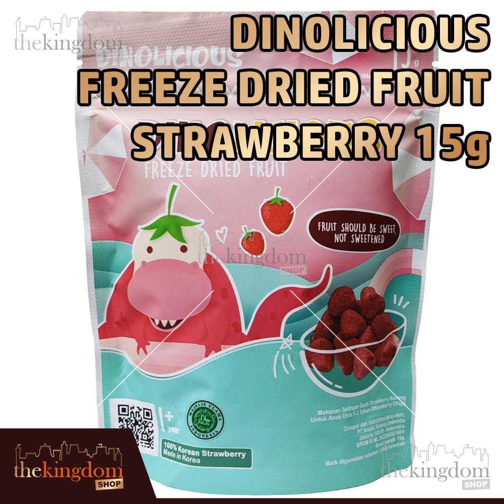 Dinolicious Freeze Dried Fruit Korea Snack Buah Kering Asli Anak Bayi