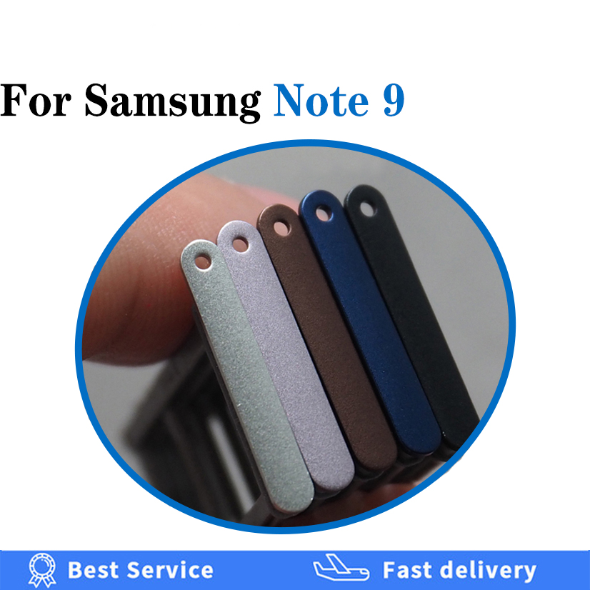Khay Đựng Thẻ Sim Cho Samsung Galaxy Note 9 N960 Note9 Bộ Chuyển Đổi Thẻ Sim Thẻ SIM Với Ngăn Đựng Thẻ Micro SD Bộ Chuyển Đổi Khay Khe Bộ Phận Thay Thế Đơn/Kép