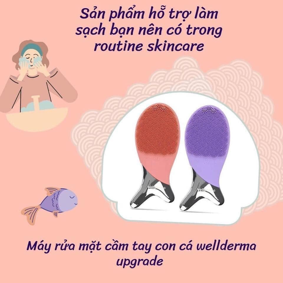 [HCM]Máy Rửa Mặt Cá Wellderma Hàn Quốc Mẫu Mới
