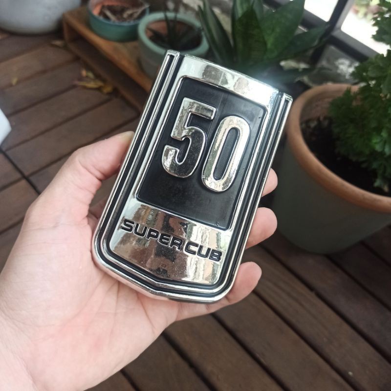 Mặt nạ và logo cub 81 50cc (có bán lẻ)