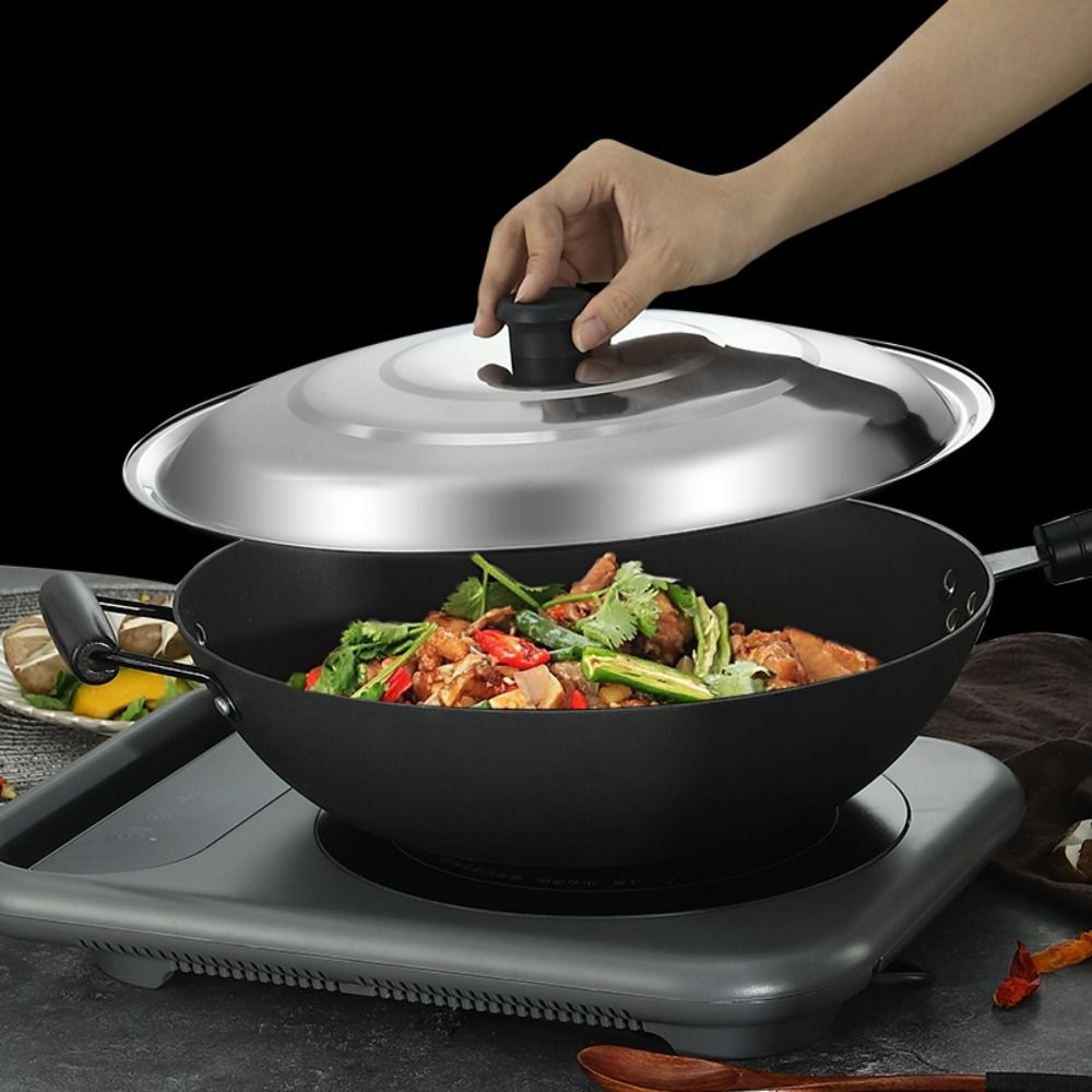 Replacement%20Black%20Plastic%20Knot%20Stainless%20Steel%20Pot%20Lid%20Anti-%20Spill%20Universal%20Wok%20Lid%2032/34/36/38/40cm%20Anti-Scald%20Pot%20Cover%20Pan%20-%20Image%203