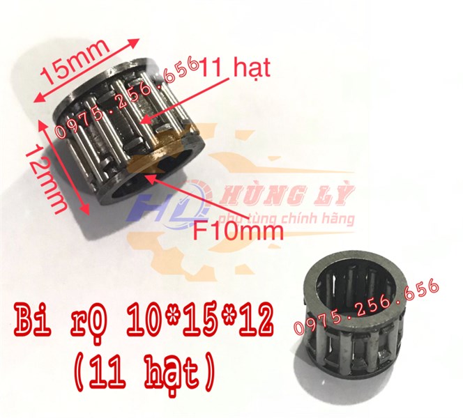 Bi Rọ 10*15*12 (11 hạt) phụ tùng máy cày phụ tùng máy nông nghiệp Phụ tùng Hùng Lỳ