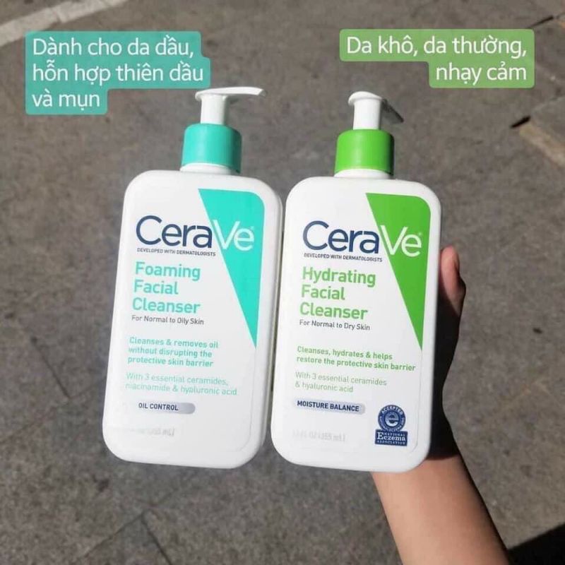 SỮA RỬA MẶT CERAVE - BẢN PHÁP