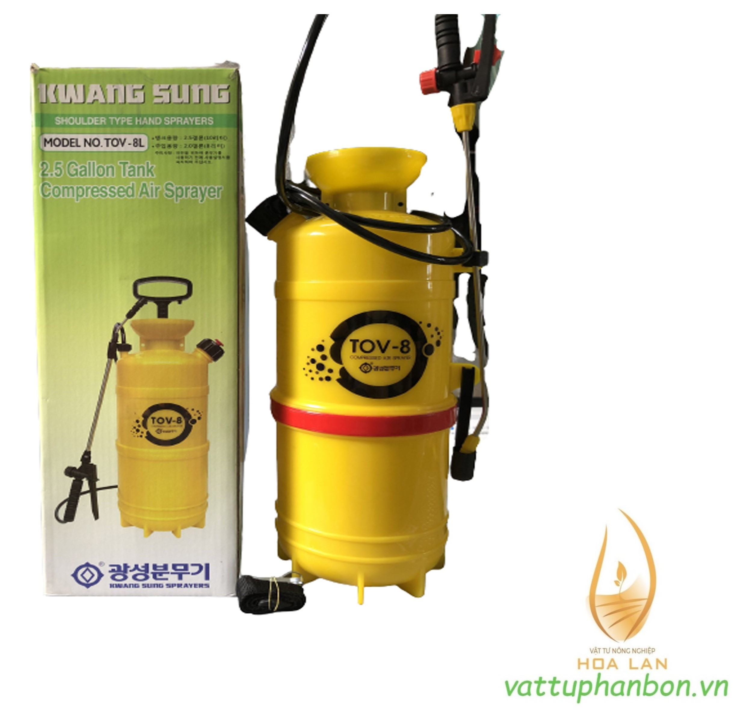 Bình xịt tưới cây kwang sung hàn quốc - #010c# 8 lít