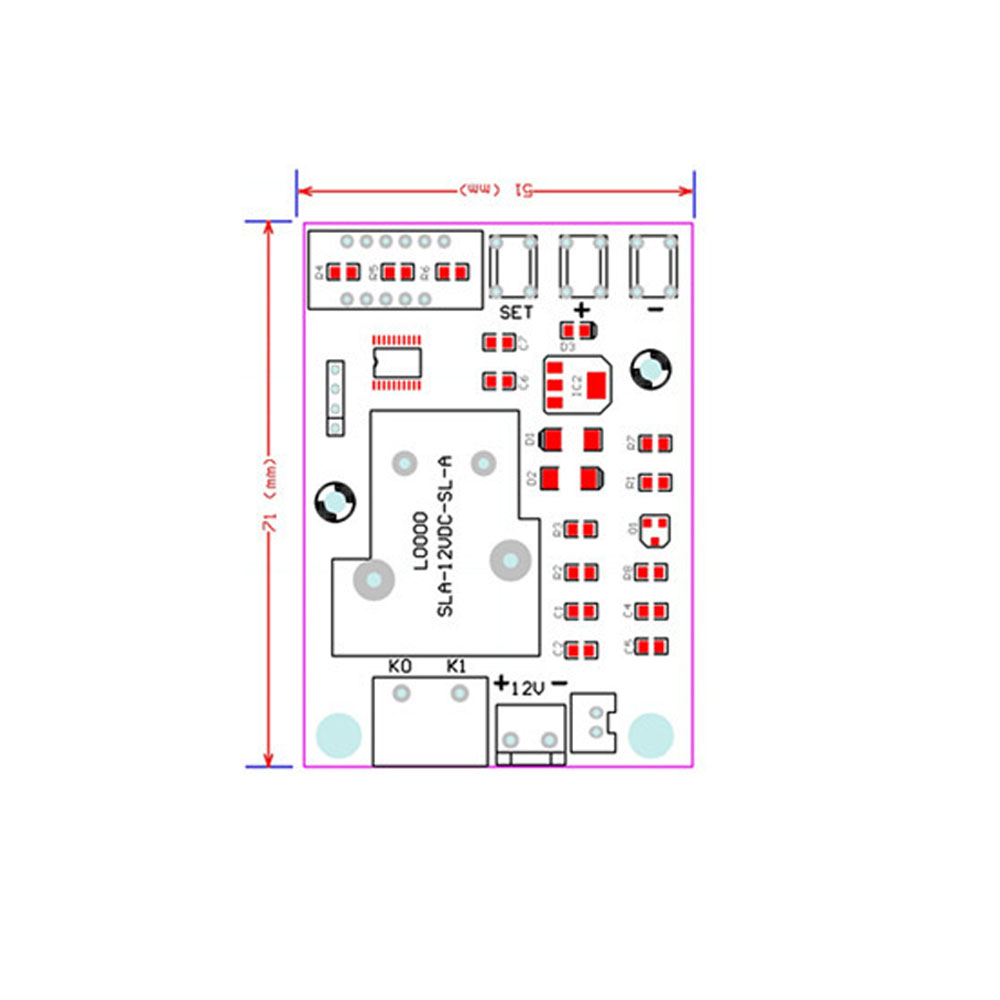 DC12V 30A Thermostat High Precision Temperature Controller Digital Display Temperature Control Board Constant Temperature Switch