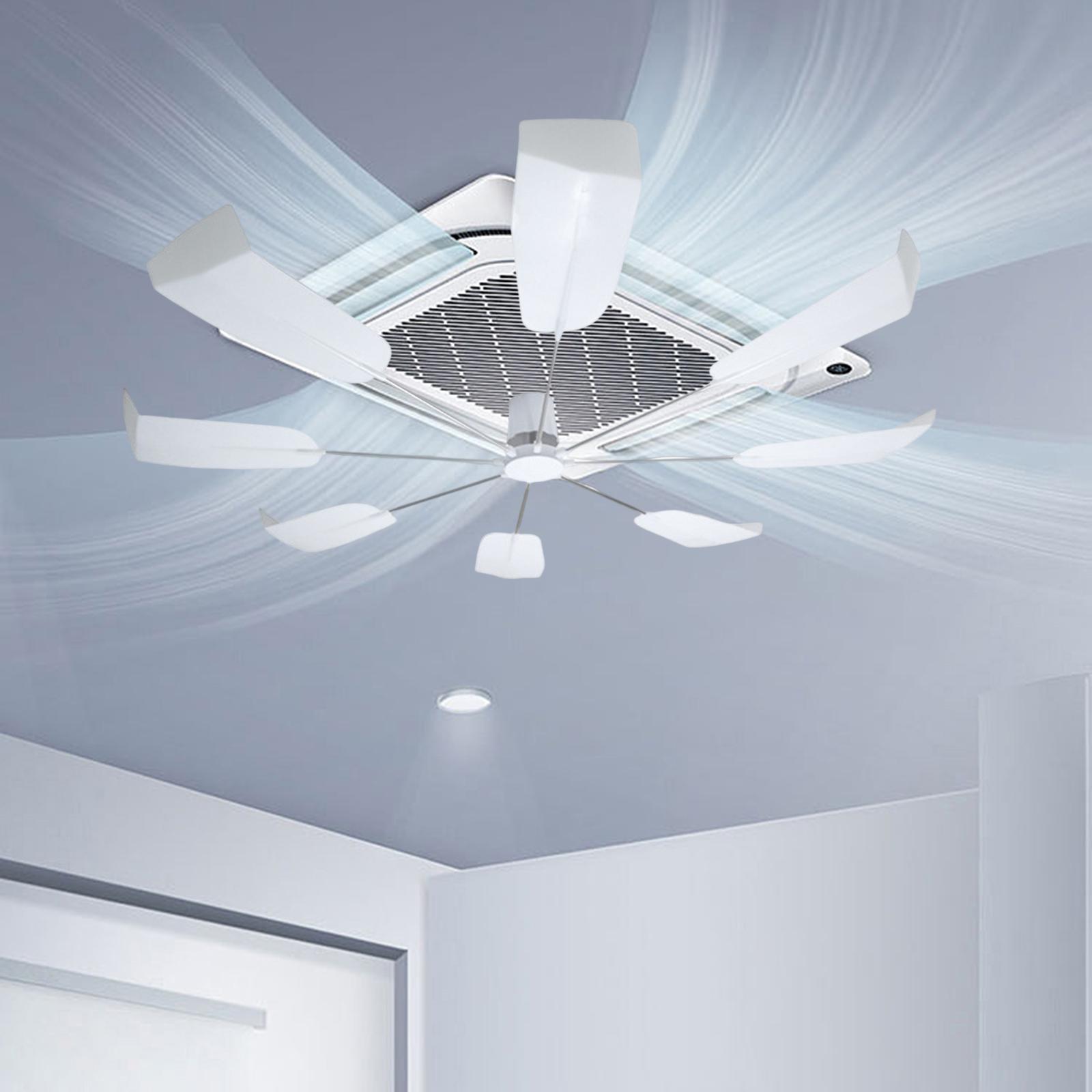 Loviver central air Conditioner Wind Board central air Conditioner Deflector Wind Baffle Air Conditioner baffle Wind baffle for Library home