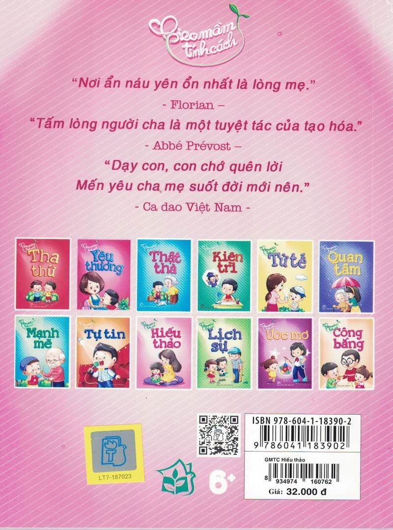 Gieo mầm tính cách - Hiếu thảo