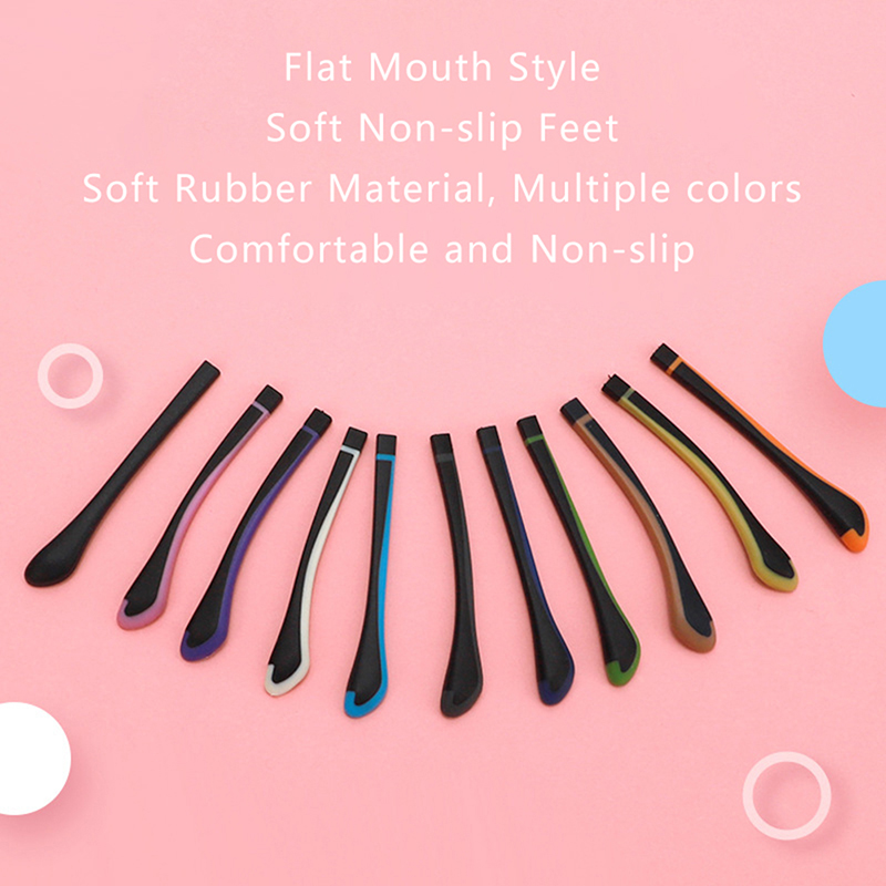 1Pair%20Tungsten%20Carbon%20Rubber%20Square%20Hole%20Glasses%20Foot%20Cover%20Eyeglasses%20Anti-skid%20Sleeve%20Soft%20Silicone%20Prevent%20Allergies%20Ear%20Hooks%20GTWEN%20-%20Image%202