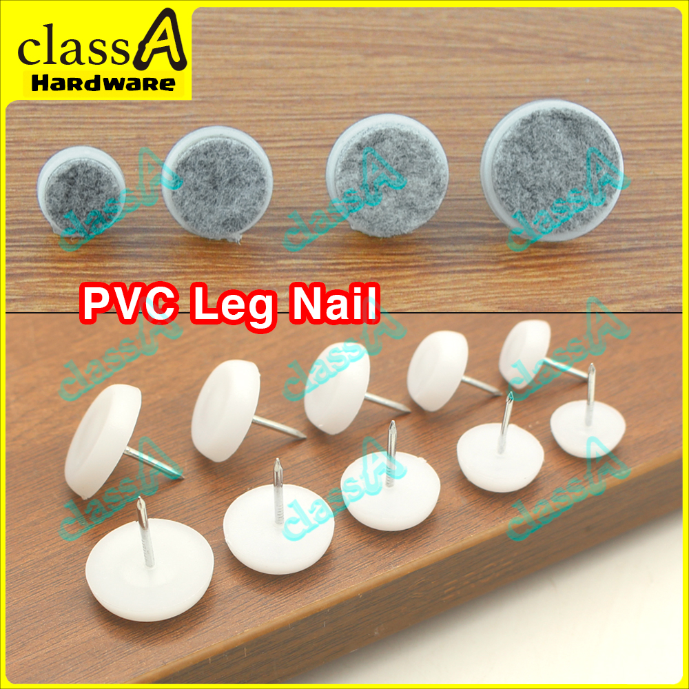 ClassAHW Leg Nail Felt Tip Chair Furniture Desk Sofa Leg Foot Nail