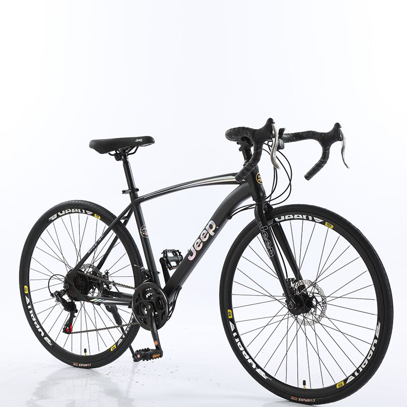 Students ride outdoor mountain bikes, road bikes