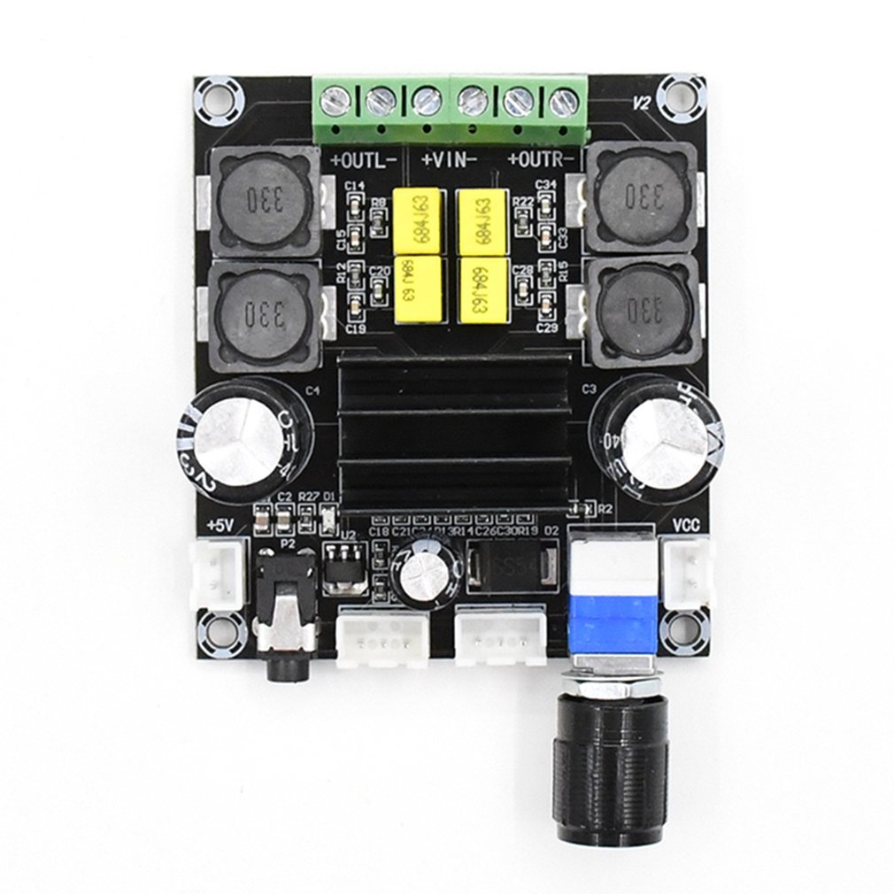 【SkinHorizon】DC 12V 50W +50W TPA3116D2 High Power Digital Audio Power ...