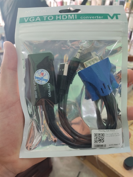 Cổng chuyển mt-viki vga ra hdmi